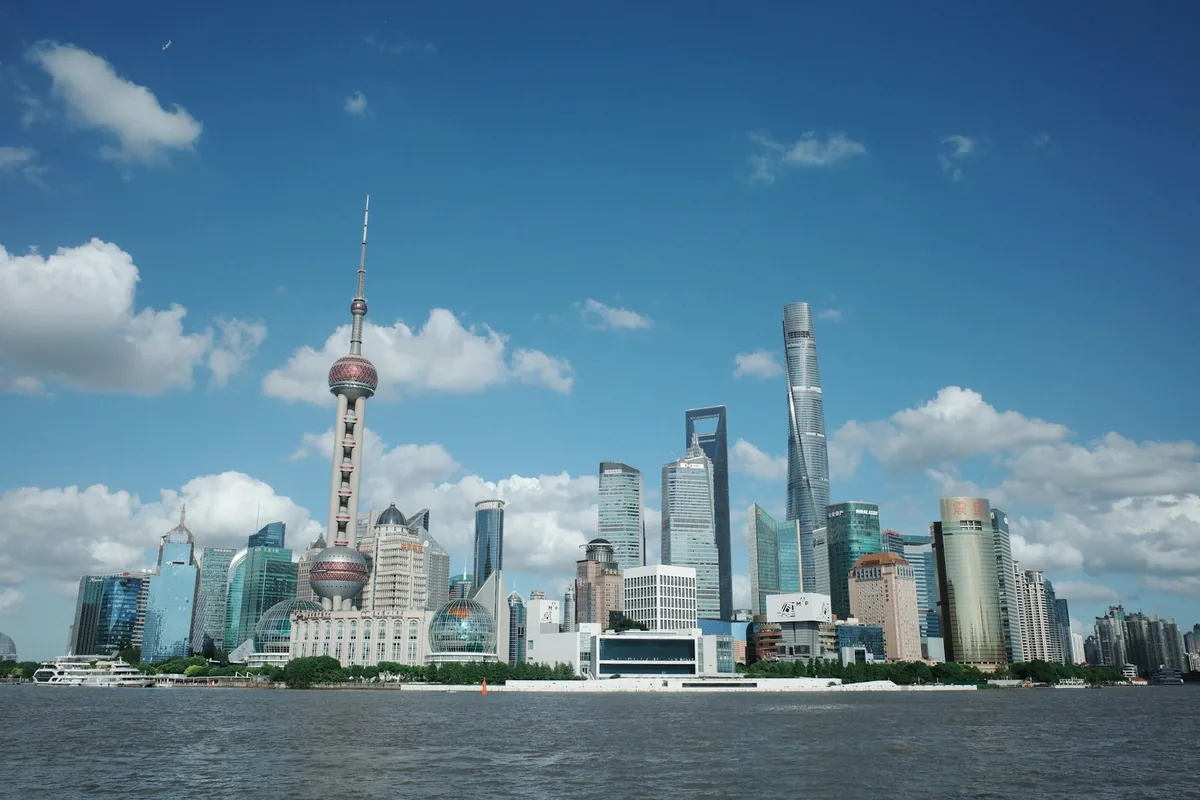 Shanghai skyline representing China's major healthcare destinations